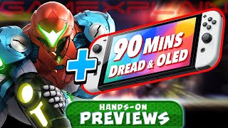 We Played Metroid Dread for 90 Minutes! + Switch OLED Impressions - PREVIEW (+ NEW Gameplay)