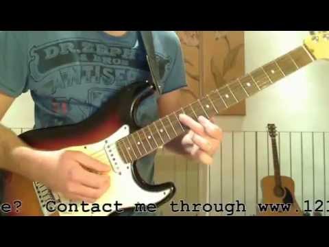 365 Guitar Lessons in 365 Days: 216 - Lead Lick 61, Aeolian/Ionian/Dorian Pentatonic Shapes