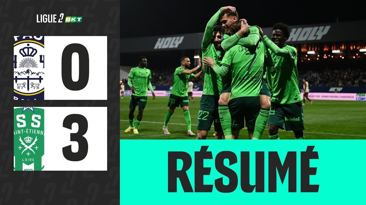Pau vs Saint Étienne Highlights
