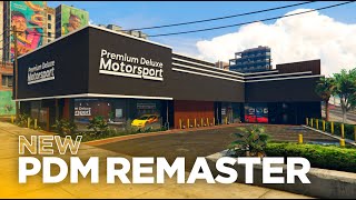 NEW PDM Remaster MLO map FiveM