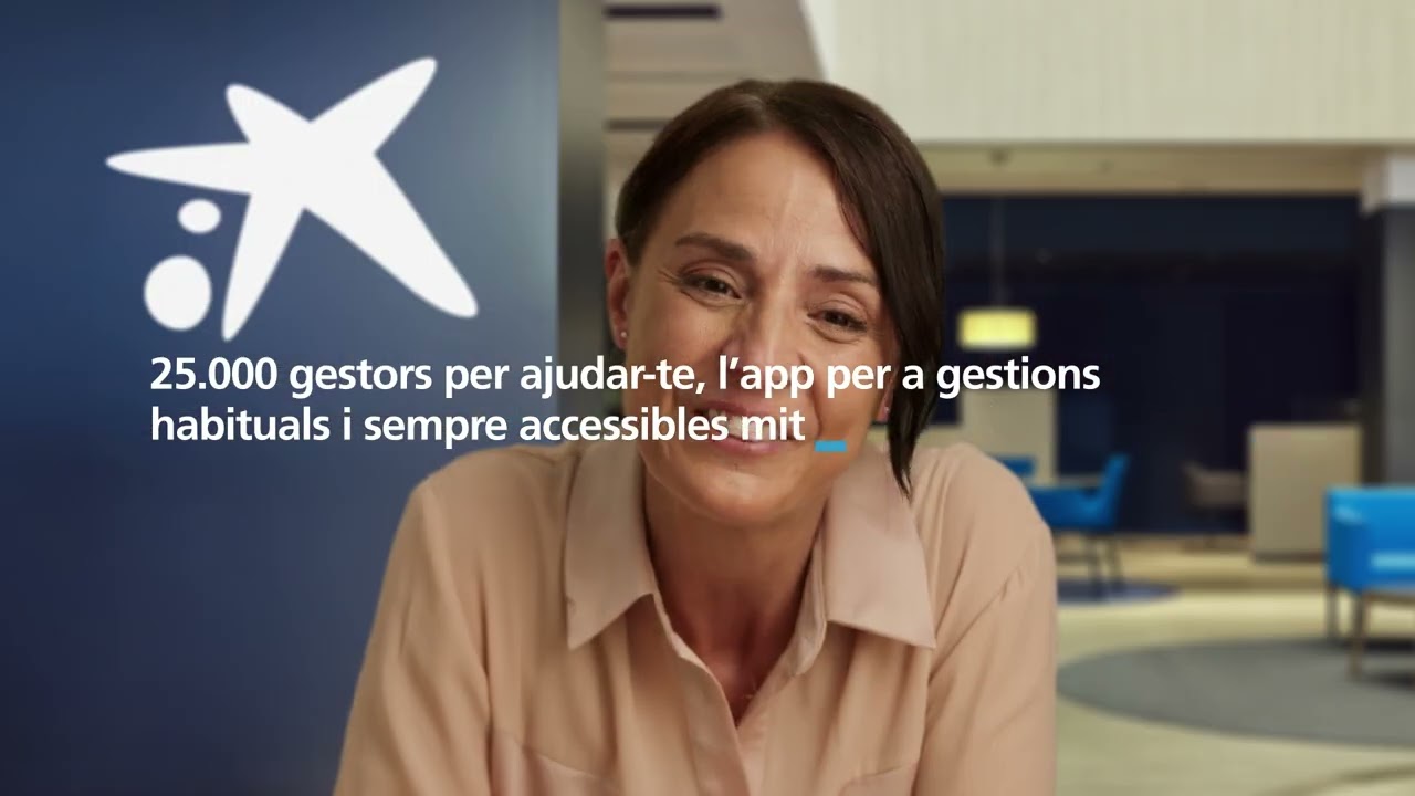 V&iacute;deo que mostra com CaixaBank ajuda els seus clients a trav&eacute;s de qualsevol canal de comunicaci&oacute;.