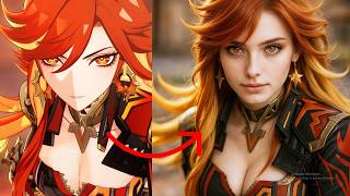 Every Genshin Impact Character in REAL LIFE! 😱 | From Mondstadt to Nod-Krai Revealed!