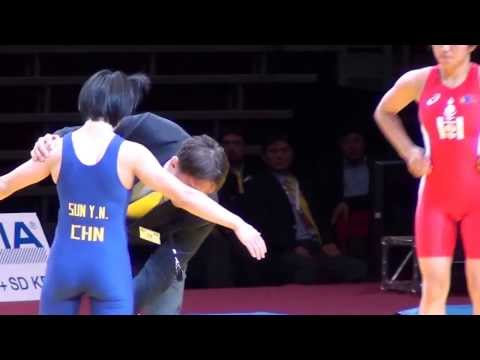 Finale Female 51kg Wrestling Word Championships Budapest 2013