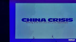 China Crisis - &quot;Hanna Hanna&quot; + &quot;Animals In Jungles&quot; The Stables, Milton Keynes, Sat 28/10/23 [Audio]