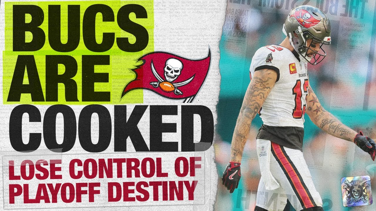 Bucs Are Cooked. Lose Control of Playoff Destiny