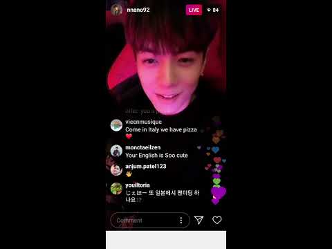181221 NANO (나노) Instagram Livestream