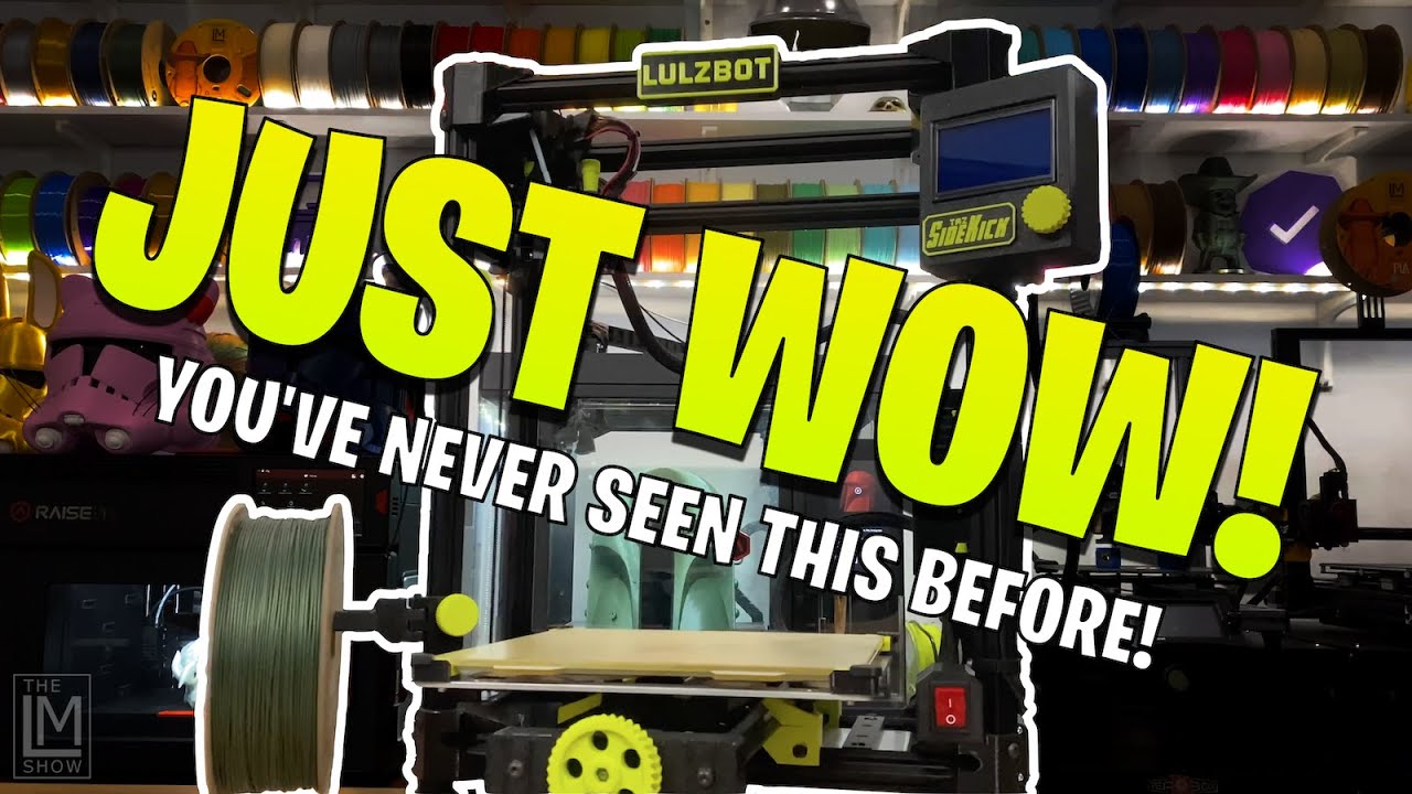 Unbelievable Quality Unlocked - A Quick Look at the LulzBot TAZ Sidekick 747 Printer