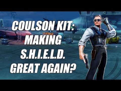 COULSON FULL KIT REVEAL, GAMEPLAY + ANALYSIS - Marvel Strike Force