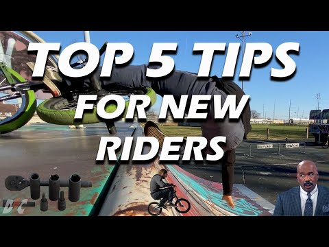 Top 5 Tips: For New BMX Riders