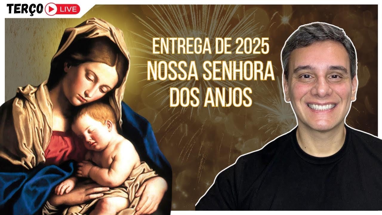 #PedroSiqueira - TERÇO PARA CONSAGRAÇÃO DE 2025 À RAINHA DOS ANJOS - 31/12/2024.