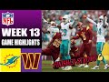 Miami Dolphins vs Washington Commanders [FULL GAME] WEEK 13  | NFL Highlights 2023