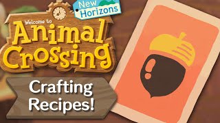Best Way to Find Crafting Recipes | Animal Crossing New Horizons