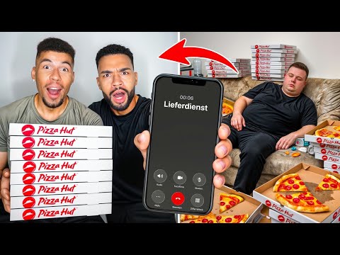 DIE PERSON VOR UNS ENTSCHEIDED UNSER ESSEN FÜR 24H STUNDEN! (VOM LIEFERDIENST)