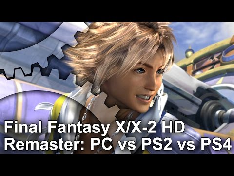 Final Fantasy X/X-2 HD Remaster PC vs PS2 vs PS4 Graphics Comparison