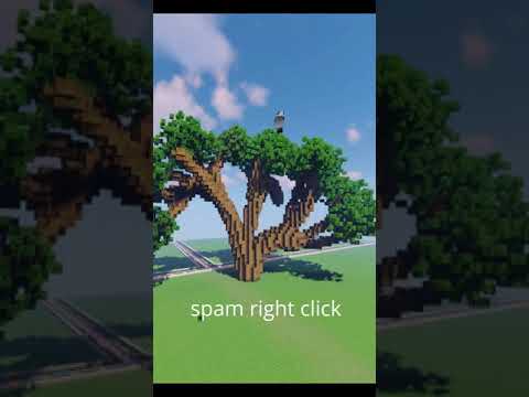 World Edit : build big tree less than 10min [part 2]