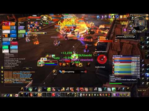 Halcyon Chapter Vs Mythic Beastlord Darmac (Elemental shaman POV) 17May2015