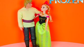 YouTube thumbnail: Disney Frozen Anna of Arendelle and Kristoff Dolls-2015 Holiday Hot Toy