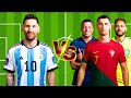 Messi vs 2022 WORLD CUP LEGENDS (Ronaldo, Mbappe, Neymar Jr)