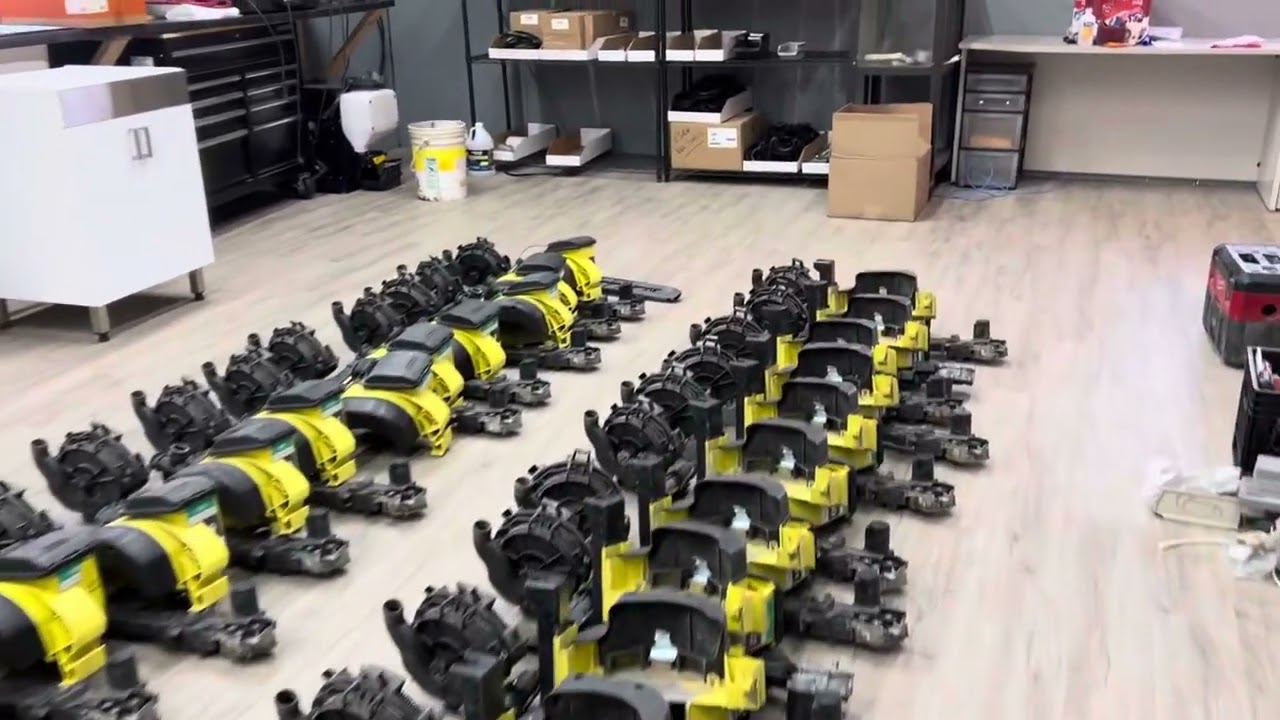 Meter testing room at P&C Ag Solutions