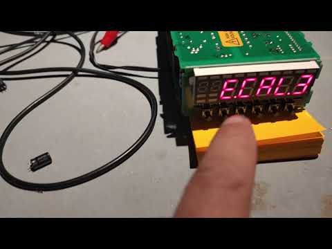 Don't trust pretty capacitors on Gefran 2400: ESR meter is your friend.