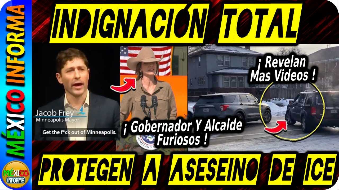 INDIGNACIÓN TOTAL. TERGIVERSAN TODO. CULPAN A MUJER EN MINNEAPOLIS. ALCALDE Y GOBERNADOR FURIOSOS.