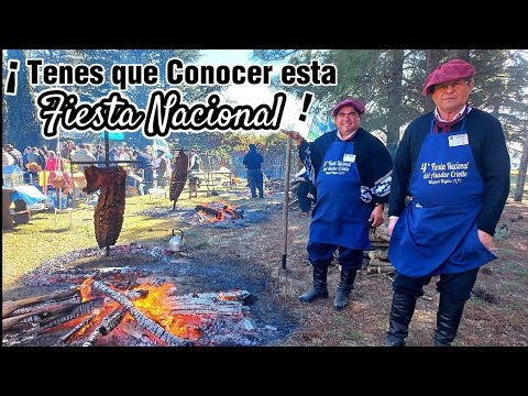 Fiesta Nacional del Asador Criollo en Miguel Riglos - La Pampa- Argentina