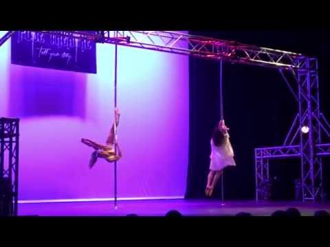 Amy Hazel ft. Andrea James Lui - Pole Theatre 2016 Pro Drama