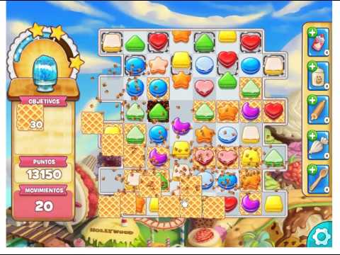 Cookie Jam - LEVEL 819  --   2 STARS  ( No booster ) GAMES