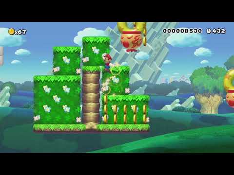 Mini glitch level by Миша - Super Mario Maker - No Commentary 1bq