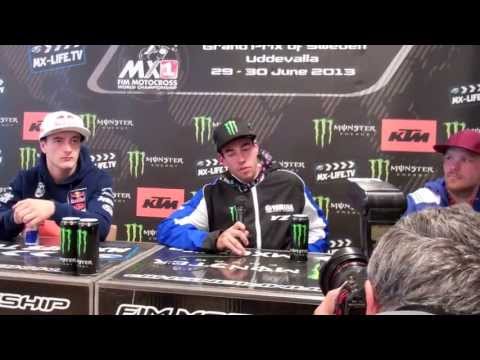 Steven Frossard talks about Swedish MXGP Pole Position
