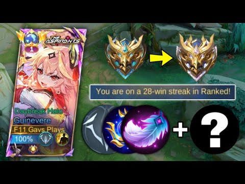 GUINEVERE BROKEN BUILD FOR 1 SHOT DELETE INSTANT WINSTREAK 2025!! ( Guinevere best build 2025 )