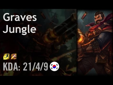 Graves Jungle vs Elise - Move - KR Challenger Path 6.2