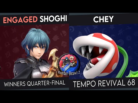 Tempo Revival 68 - Shoghi (Byleth) Vs. Chey (Piranha Plant) - Winners Quarters - Smash Ultimate