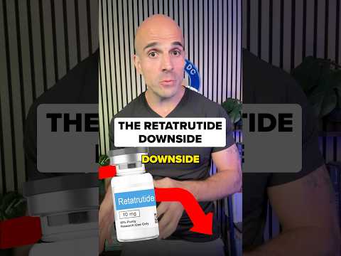Retatrutide: Hidden Downside 😳📉 #retatrutide #peptides #weightloss #peptidetherapy
