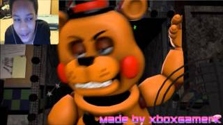 [FNAF SFM] Mangled COLLAB REACTION | EMPTY SUITS!