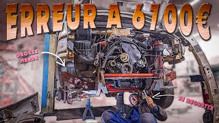 J'essaye de réparer mon IVECO de Hippie tout pourri