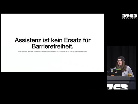37C3 -  Rettet uns die KI?