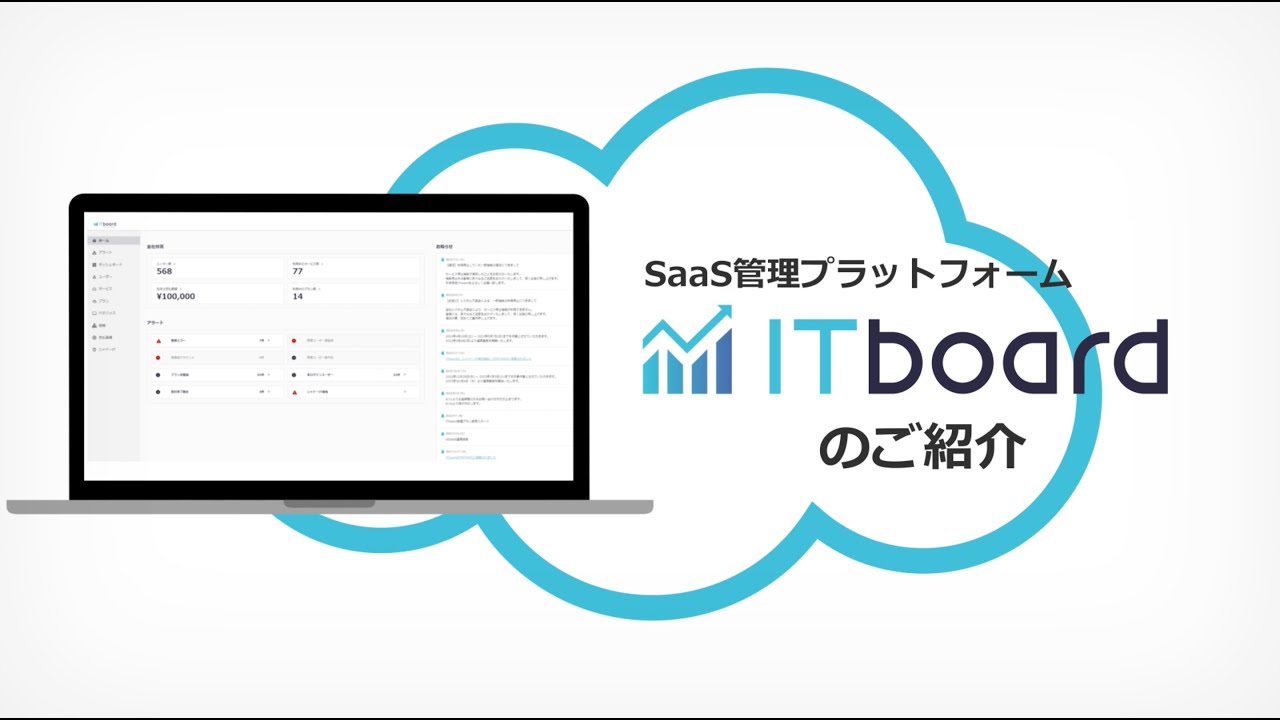 SaaS管理プラットフォーム「ITboard」｜サービス紹介