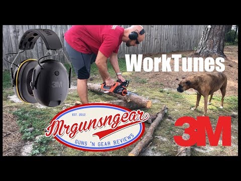 3M Peltor WorkTunes Bluetooth Electronic Hearing Protection Review (4K)