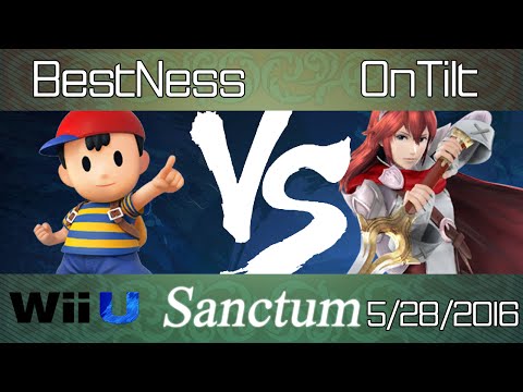 Sanctum: BestNess (Ness) vs. OnTilt (Lucina) - Smash 4 Singles