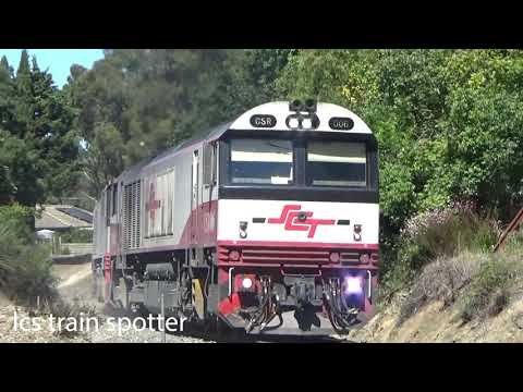 SCT  train going down through mt lofty (CSR006)(CSR014)(SCT005)(CSR003