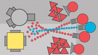 Defence level 10000  PROTECT THE CORNER - Diep.io Sandbox