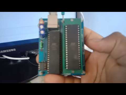 how to upload program in 8051 microcontroller