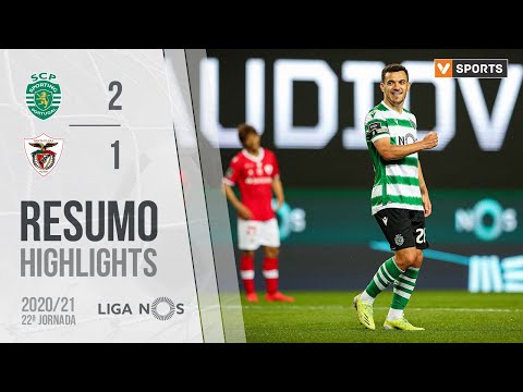 Highlights | Resumo: Sporting 2-1 Santa Clara (Liga 20/21 #22)