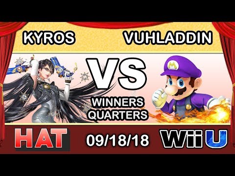 HAT 39 - W8 | Kyros (Bayonetta) Vs. Vuhladdin (Mario) Winners Quarters - Smash 4