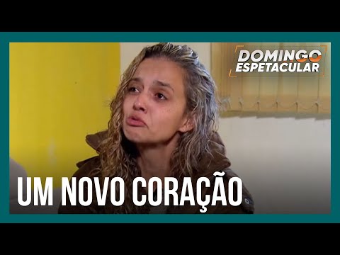 Viúva se emociona ao contar como era Fábio, doador do novo coração de Faustão