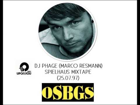 DJ Phage (Marco Resmann) - "Spielhaus" Mixtape (25.07.1997)