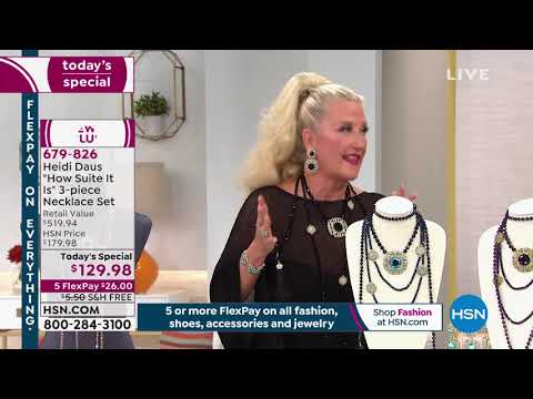 HSN | Heidi Daus Jewelry Designs 09.23.2019 - 12 AM