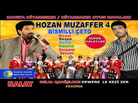 SÜPER KÜRTÇE HAREKETLİ HALAY GOWEND GRANİ CİDA DELİLO DAVET POTPORİ -Hozan Muzaffer-Bismilli Çeto