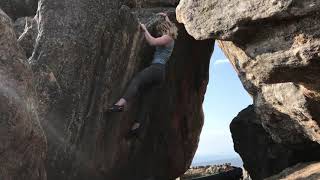 Video thumbnail de Lolita, 7b. Rocklands